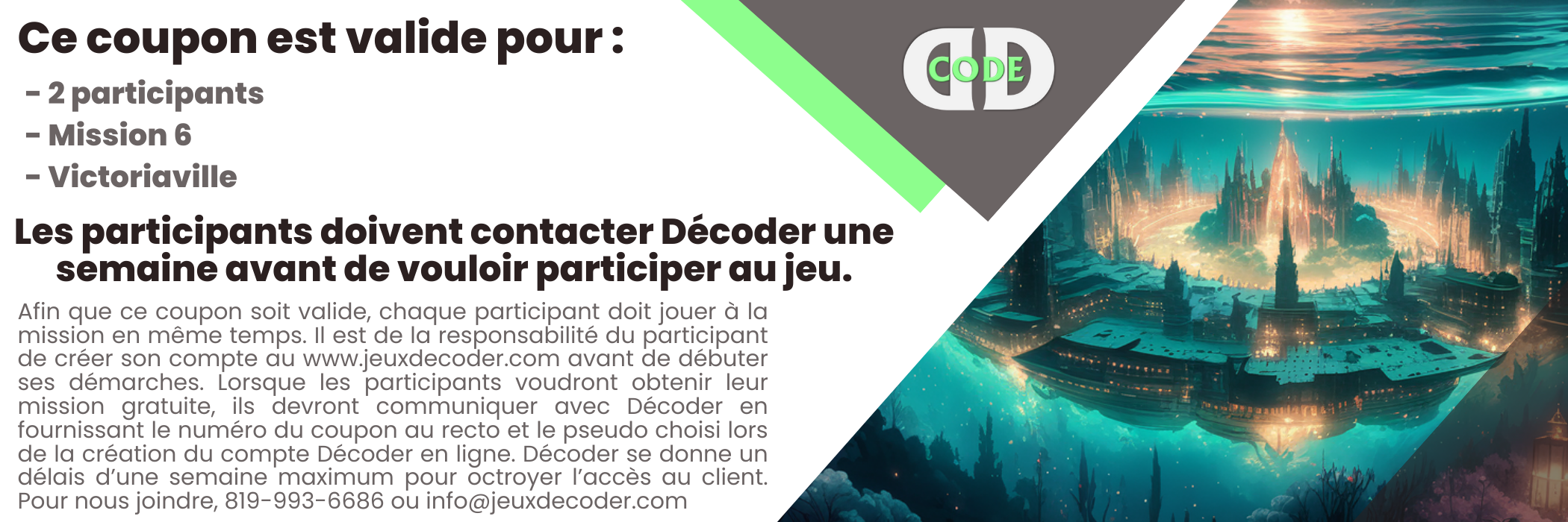 Atlantide, un trésor caché - Back