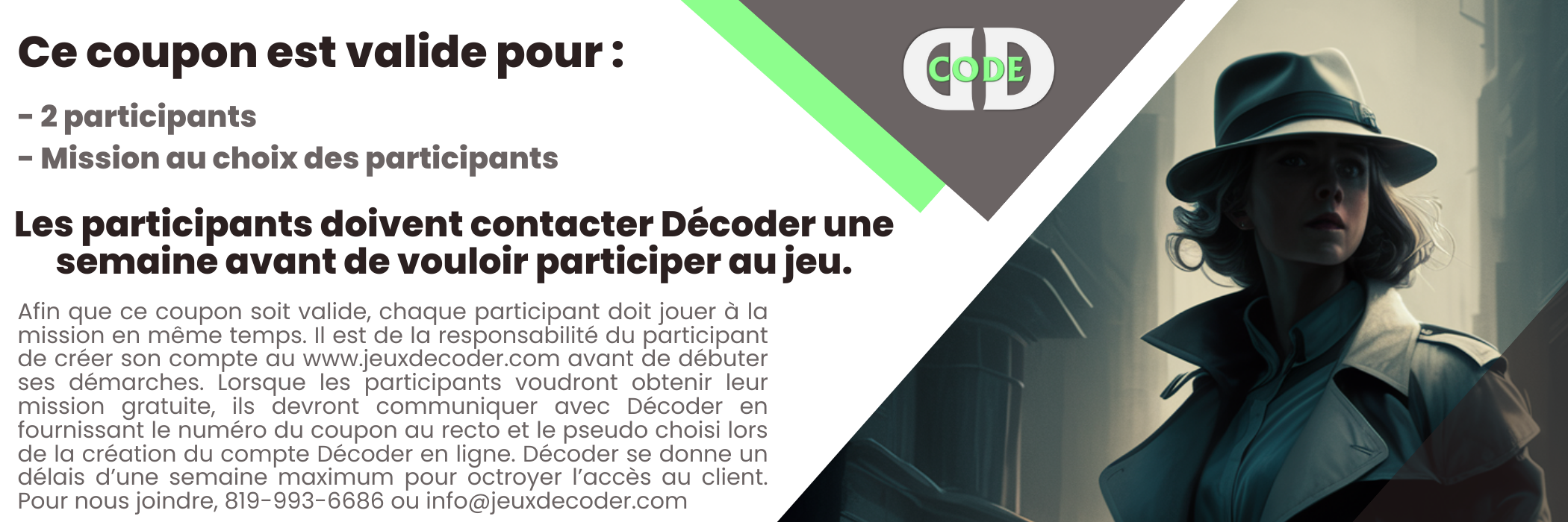 Mission au choix - Back